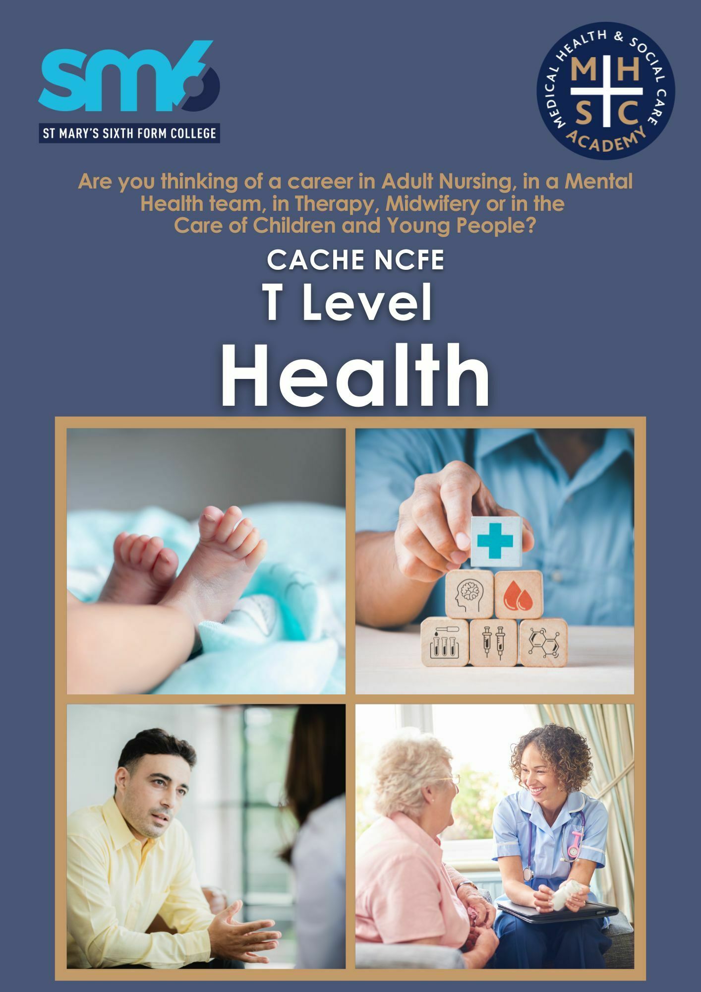 T Level course leaflets Health