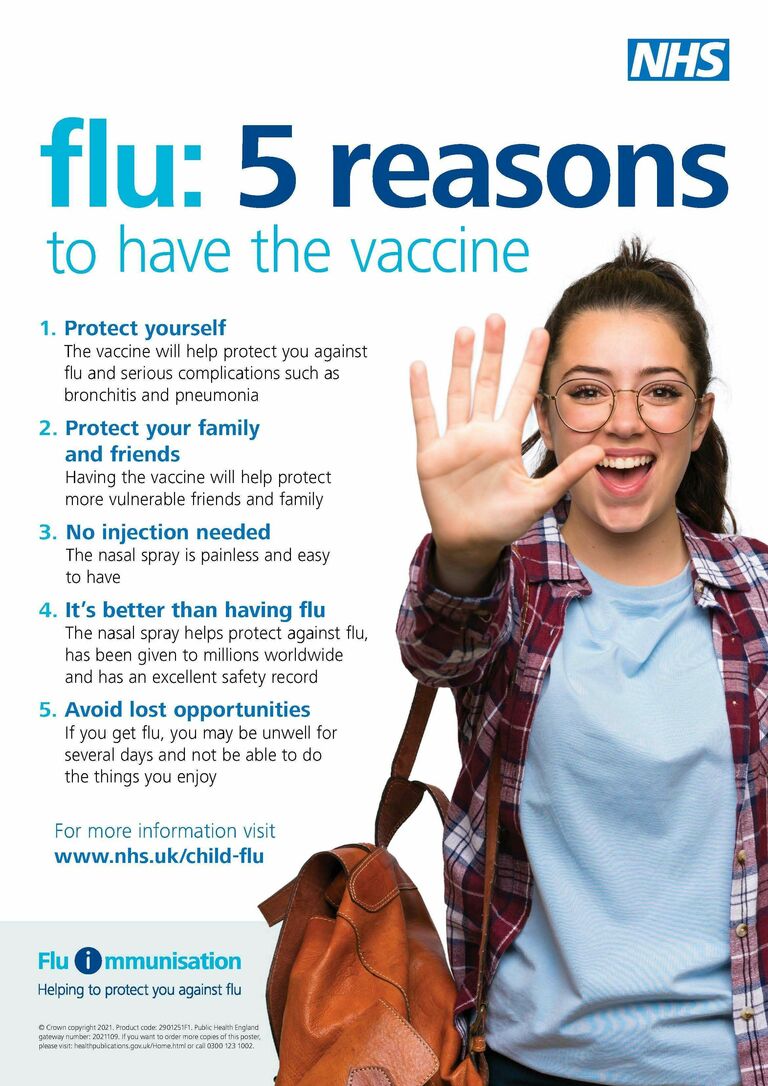 St Mary's College | Winter Flu Vaccine Campaign