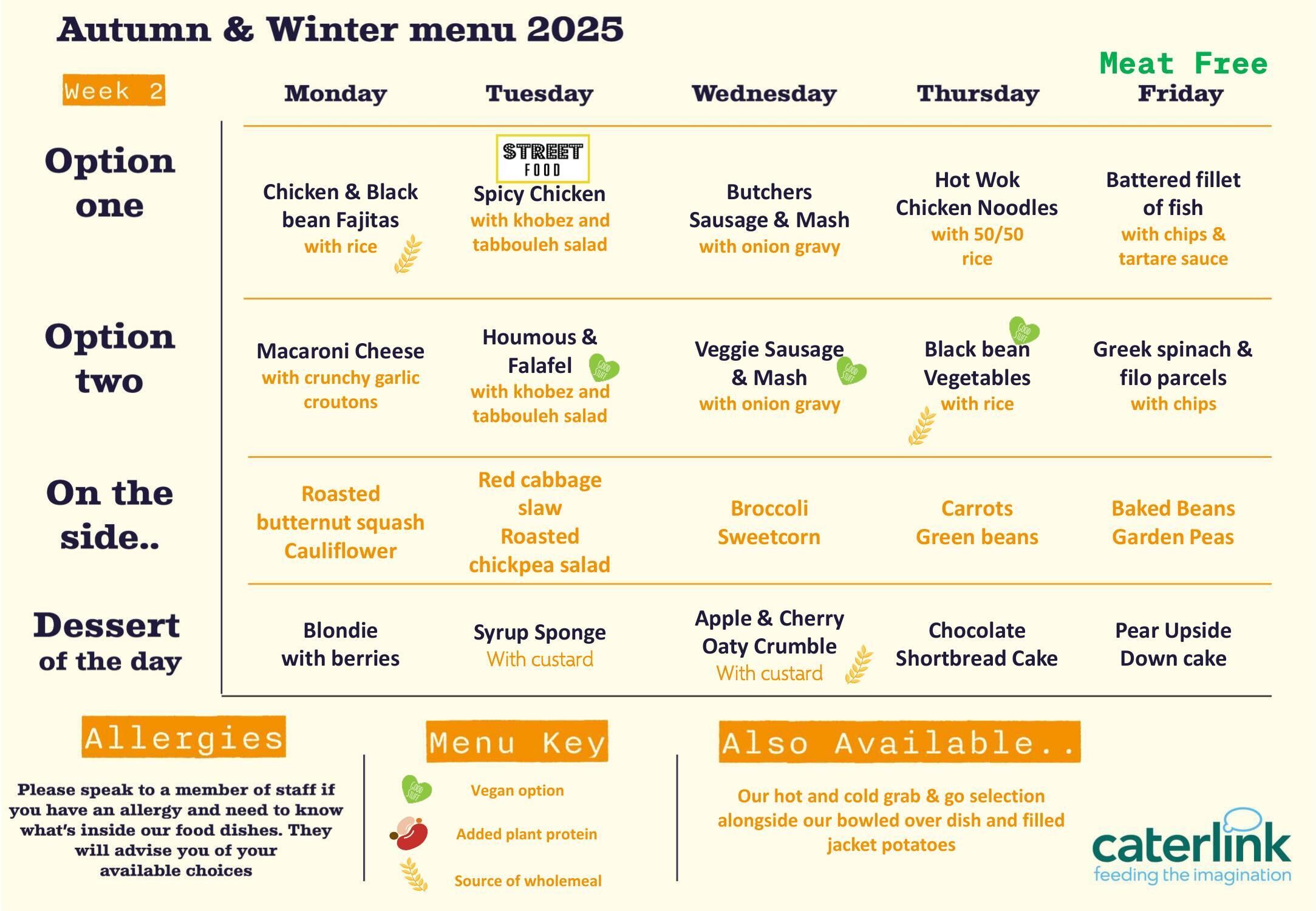 Autumn Winter 25 26 Main Menu St Marys College page 2