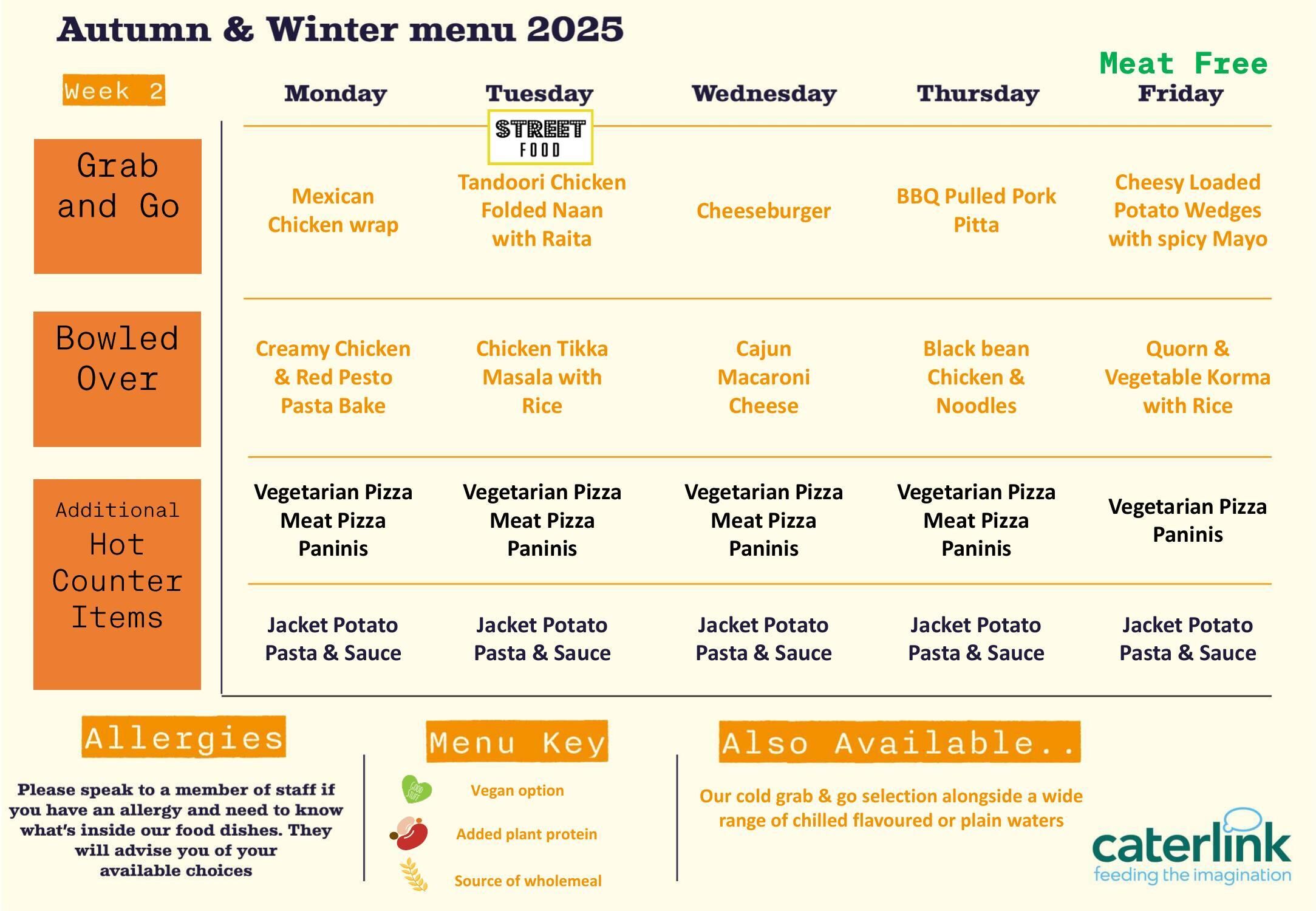 Autumn Winter 25 26 Bowled over GG Menu St Marys College page 2