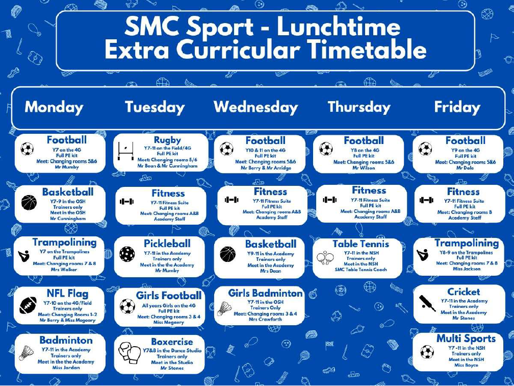 Sport Lunchtime 25 26